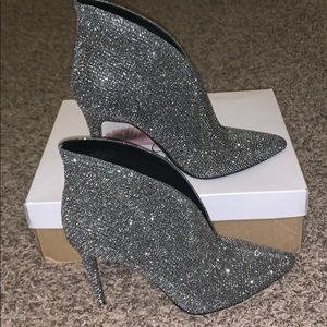 Jessica Simpson Lasnia Pewter Multi Glitter Gabor
